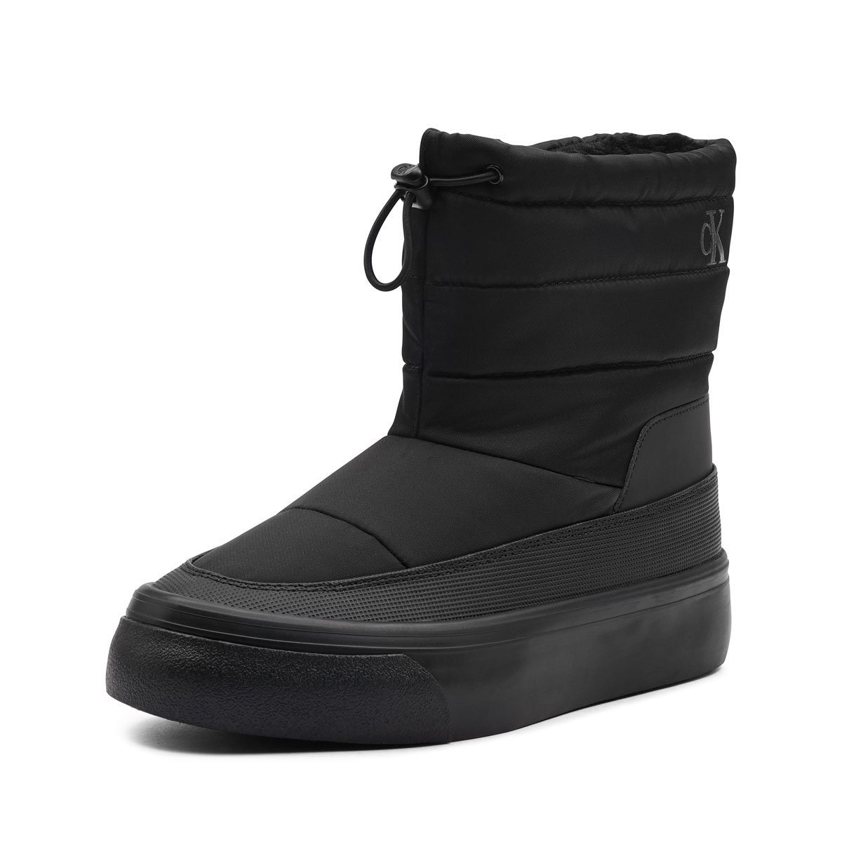 Дамски апрески Calvin Klein Vulc Flatf Snowboot Nylon Mix MG YW0YW019770GJ Calvin Klein Vulc Flatf Snowboot Nylon Mix MG Дамски апрески YW0YW019770GJ