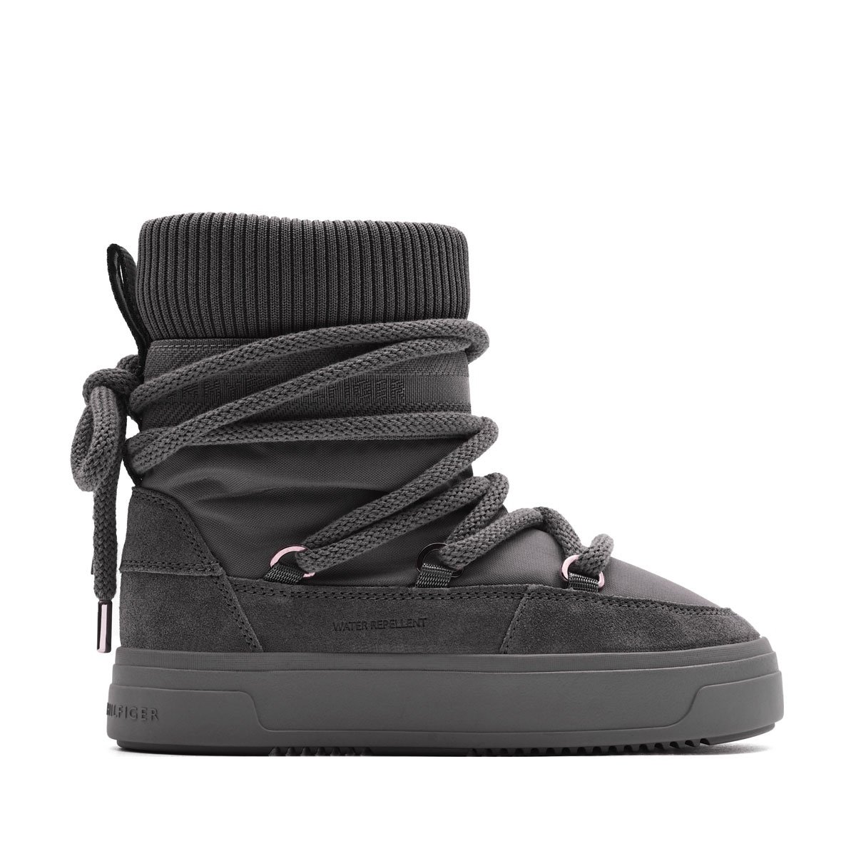 Дамски апрески Tommy Hilfiger Tommytech Logotape Snowboot Warm FW0FW08998PQ8 Tommy Hilfiger Tommytech Logotape Snowboot Warm Дамски апрески FW0FW08998PQ8
