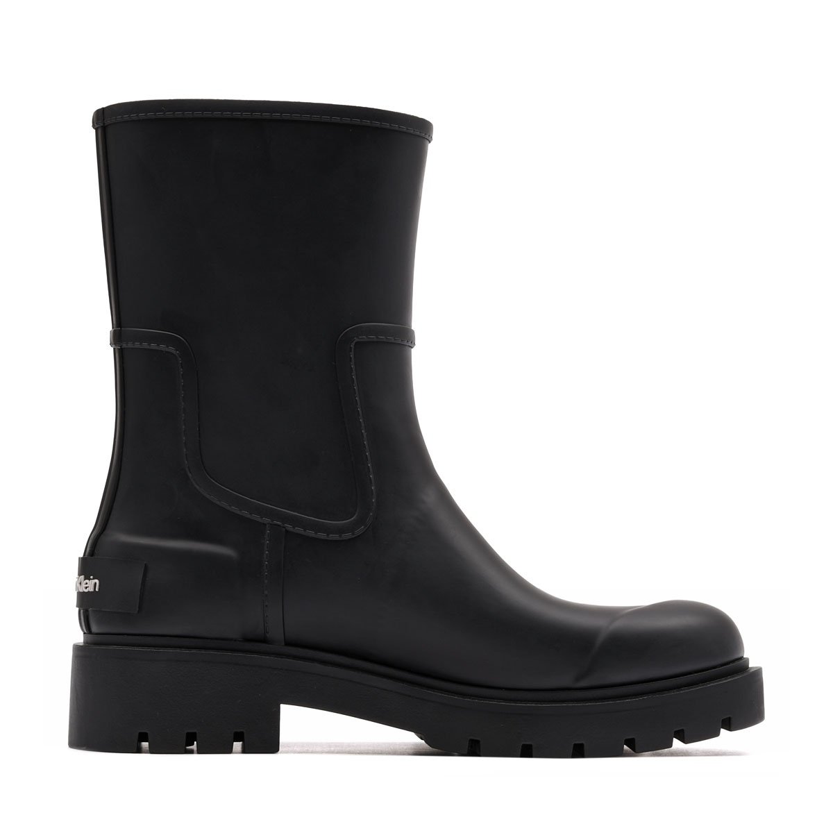 Дамски ботуши Calvin Klein Mid Rainboot Rubber YW0YW02004BEH Calvin Klein Mid Rainboot Rubber Дамски ботуши YW0YW02004BEH