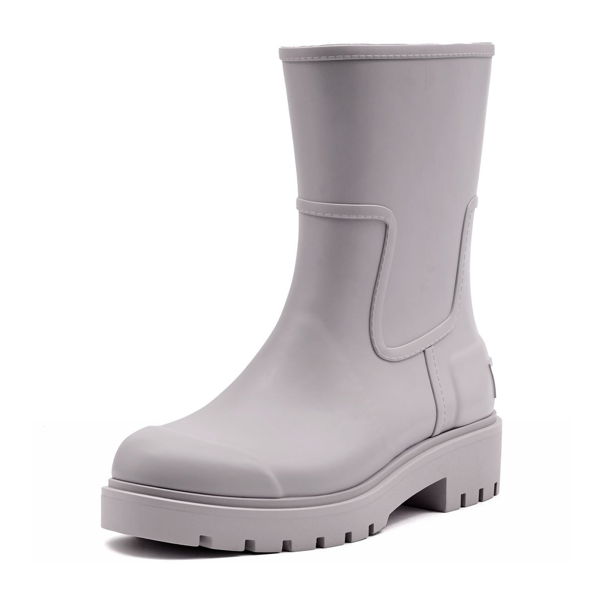 Дамски ботуши Calvin Klein Mid Rainboot Rubber YW0YW02004PA8 Calvin Klein Mid Rainboot Rubber Дамски ботуши YW0YW02004PA8