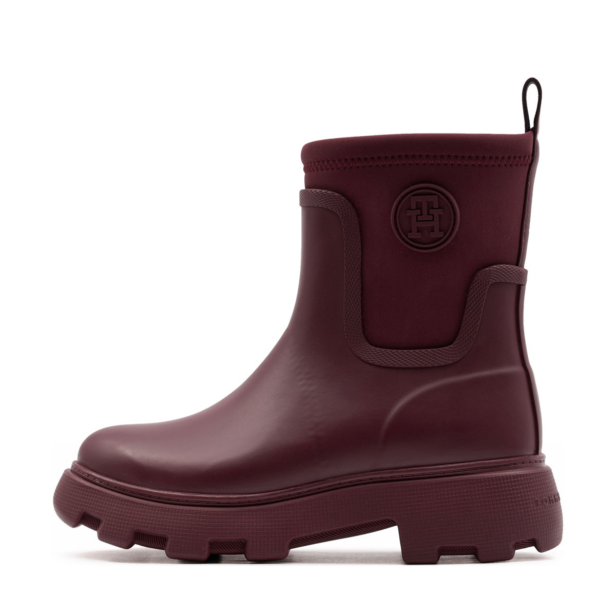 Tommy Hilfiger Stamp Warm Ankle Rain Boot Дамски ботуши FW0FW09544XUT