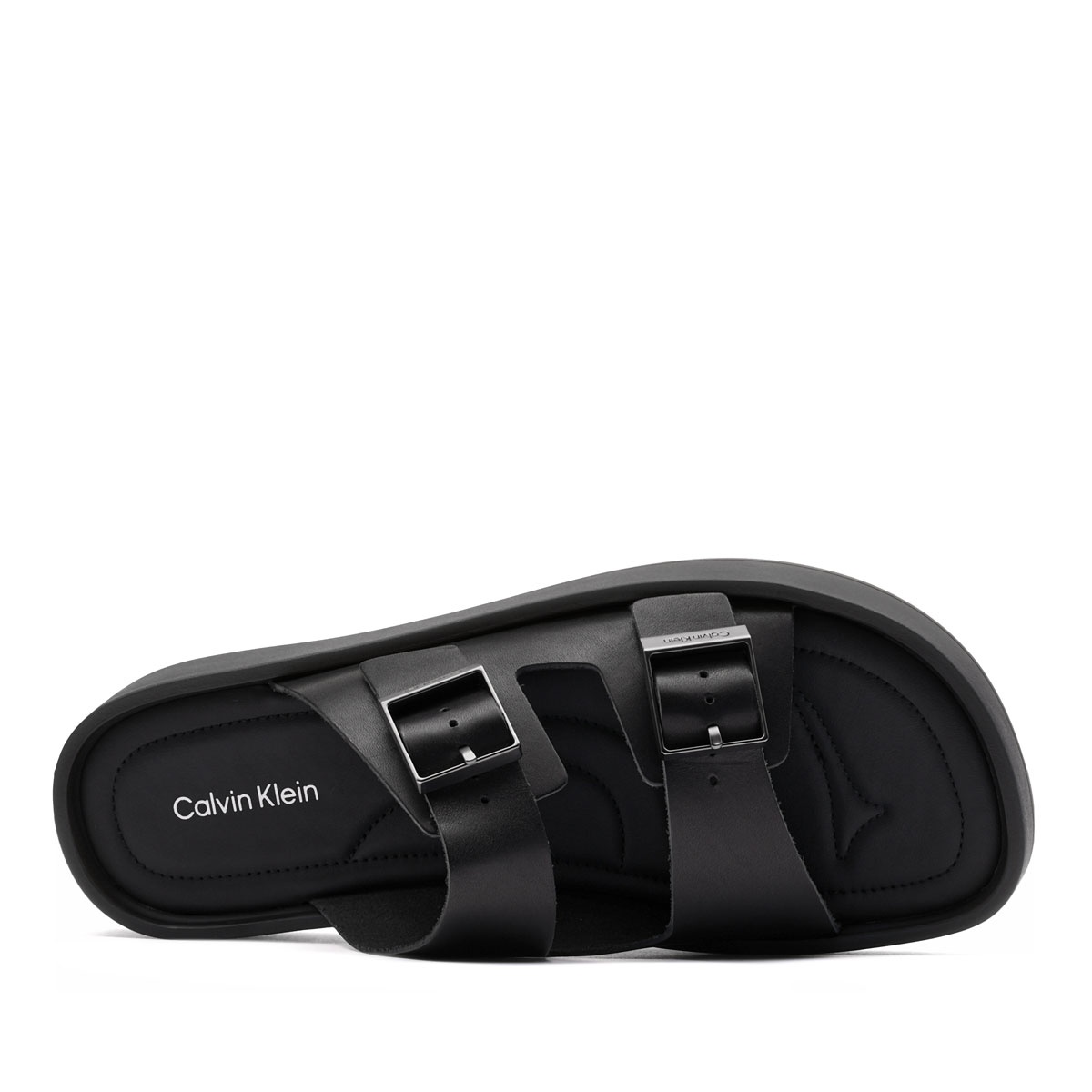 Calvin Klein Ergon Double Bar Sandal Leather Мъжки чехли HM0HM020970GJ
