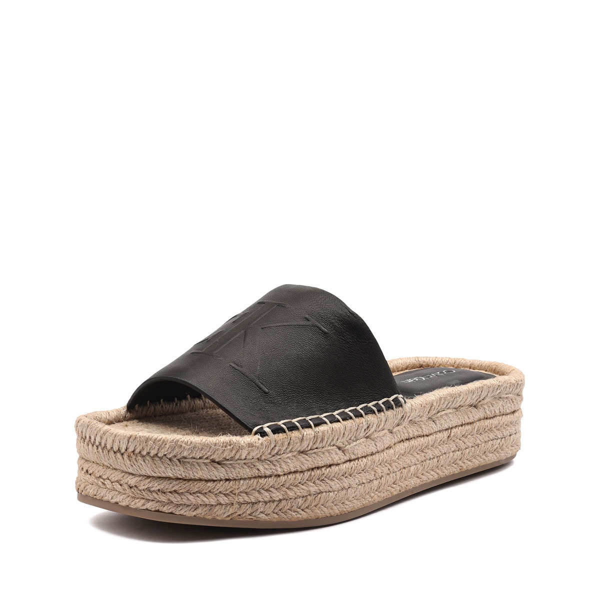 Calvin Klein Flatform Espa Mule Leather MG Дамски чехли HW0HW03027BEH