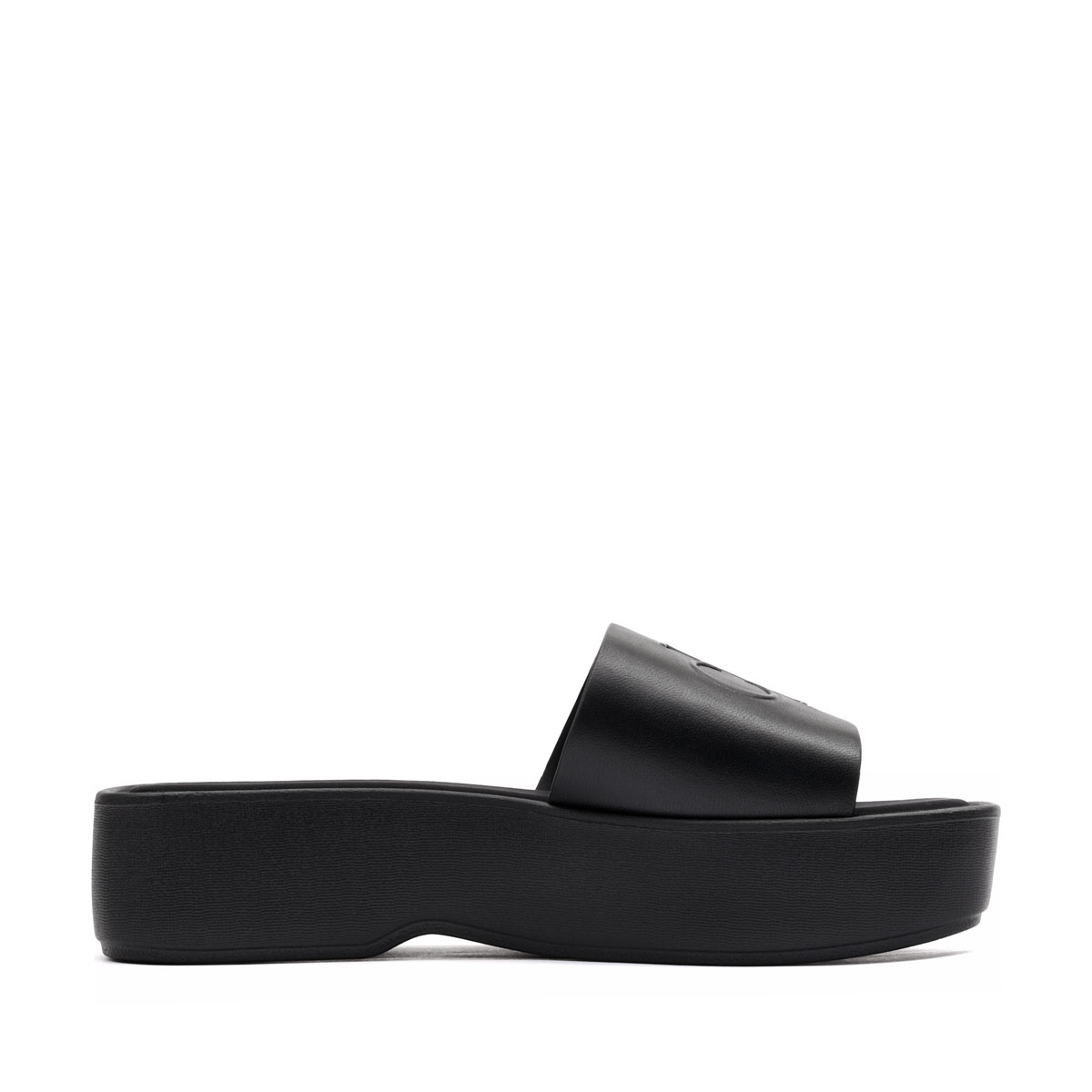 Calvin Klein Flatform Sandal Leather Дамски чехли HW0HW030260GJ