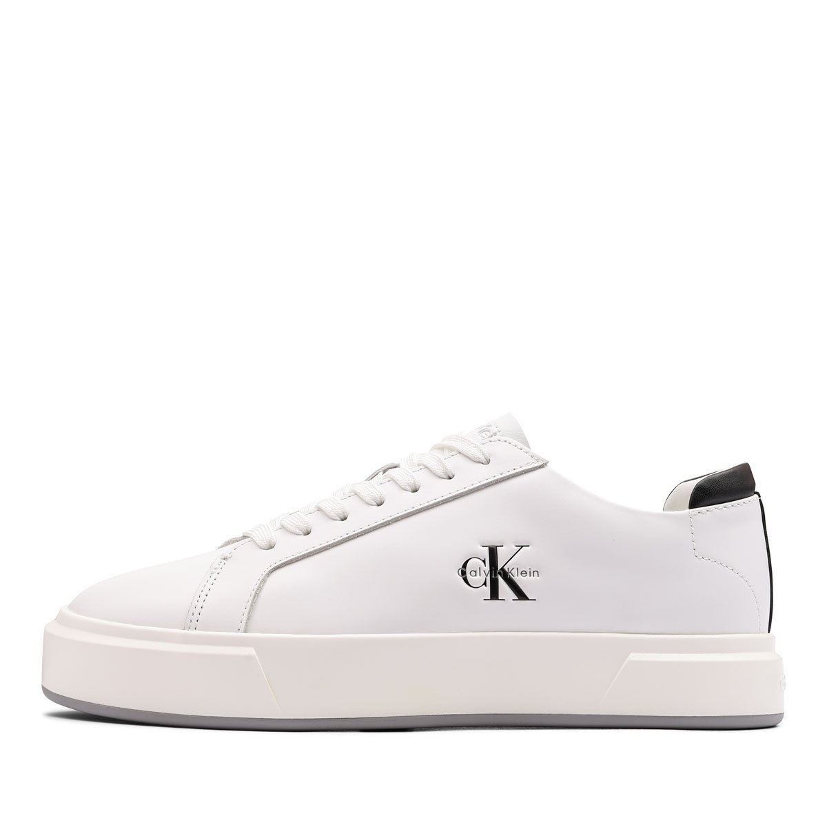 Мъжки кецове Calvin Klein Basket Cupsole LaceUp Leather ML YM0YM0146001W Calvin Klein Basket Cupsole LaceUp Leather ML Мъжки кецове YM0YM0146001W