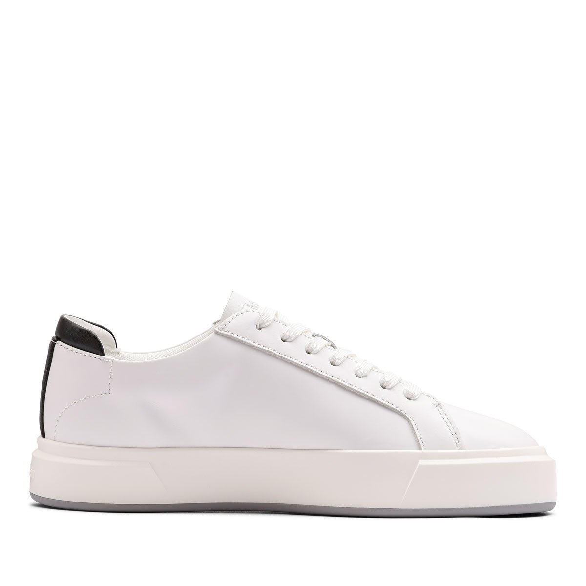 Мъжки кецове Calvin Klein Basket Cupsole LaceUp Leather ML YM0YM0146001W Calvin Klein Basket Cupsole LaceUp Leather ML Мъжки кецове YM0YM0146001W