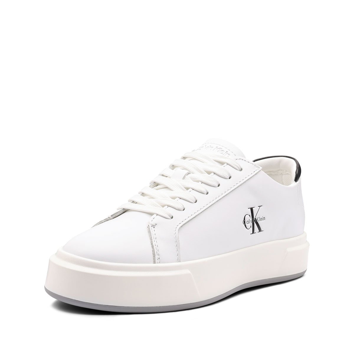 Calvin Klein Basket Cupsole LaceUp Leather ML Дамски кецове YW0YW0194501W