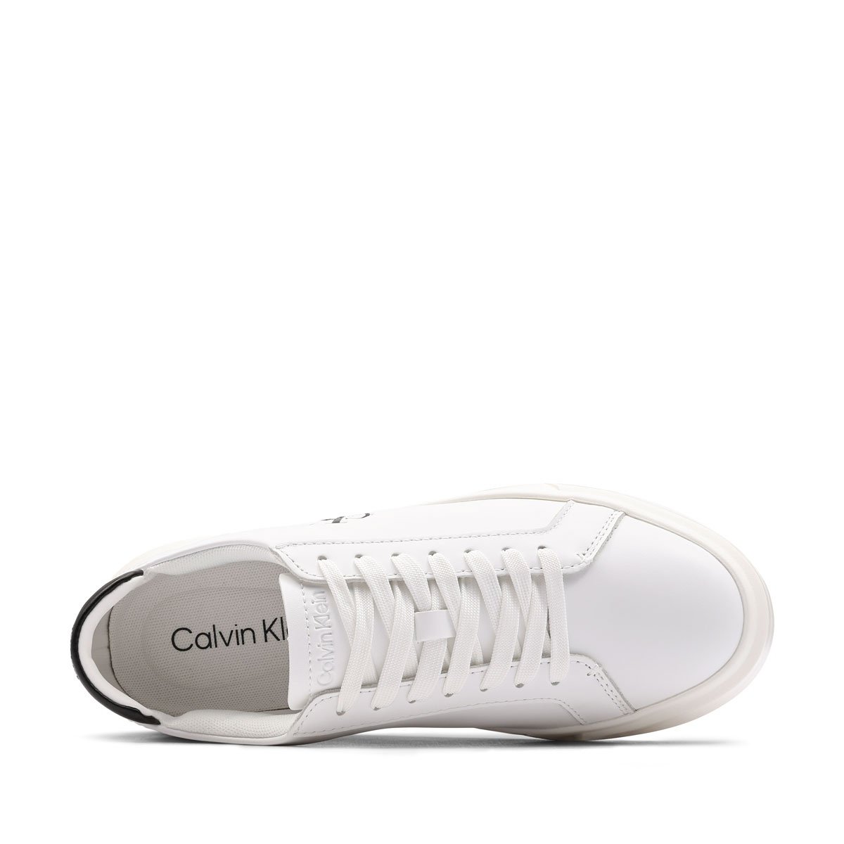 Calvin Klein Basket Cupsole LaceUp Leather ML Дамски кецове YW0YW0194501W