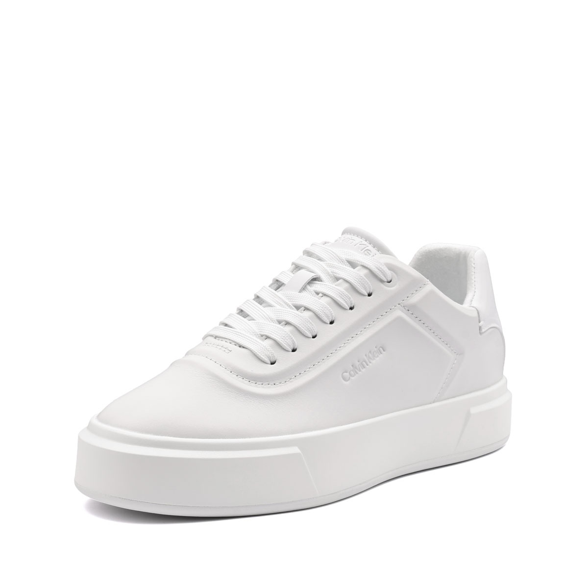 Calvin Klein Basket Cupsole Oxf LaceUp Leather Hf Дамски кецове YW0YW020210K4