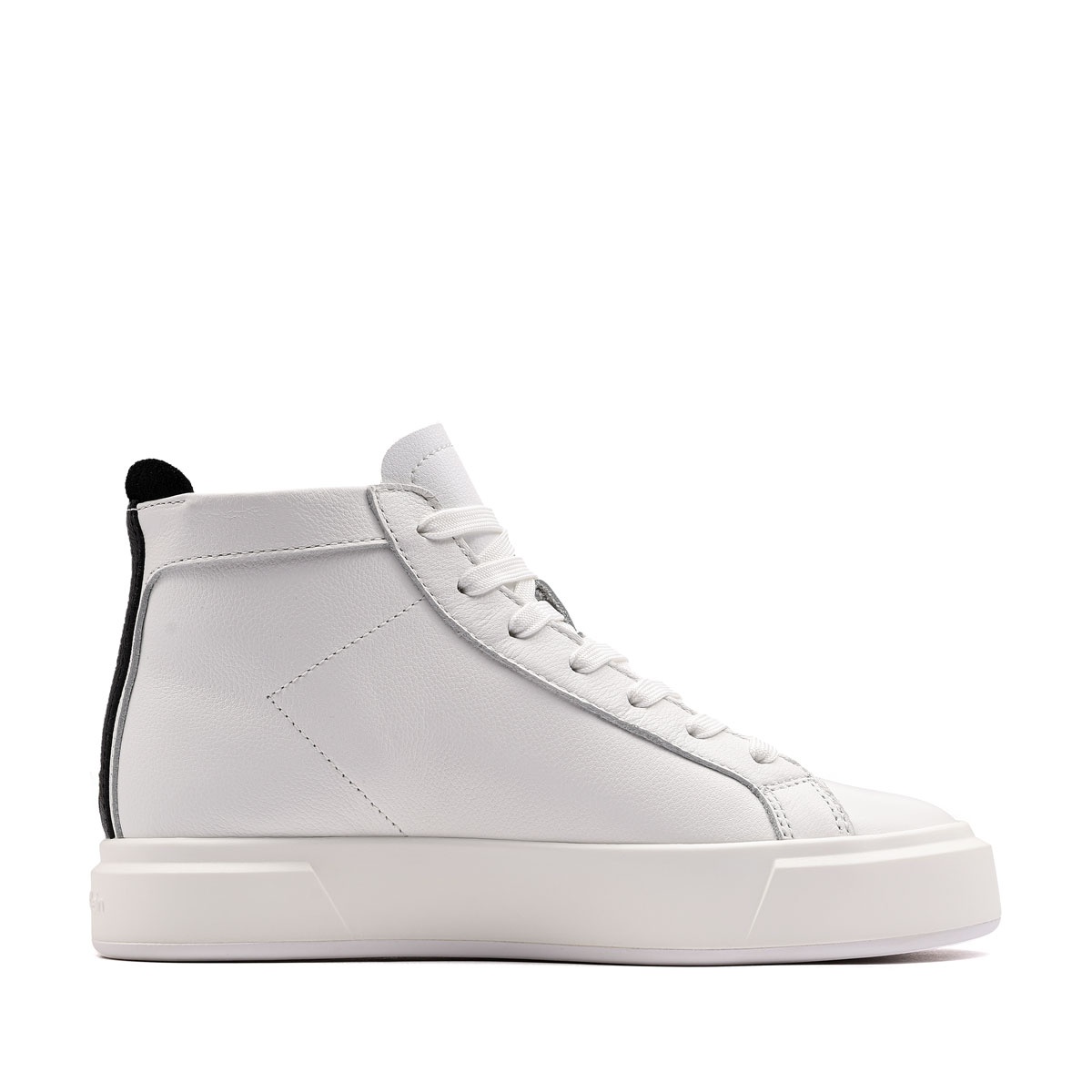 Calvin Klein Basket High Top Mid Leather Mix Дамски кецове YW0YW0194601W