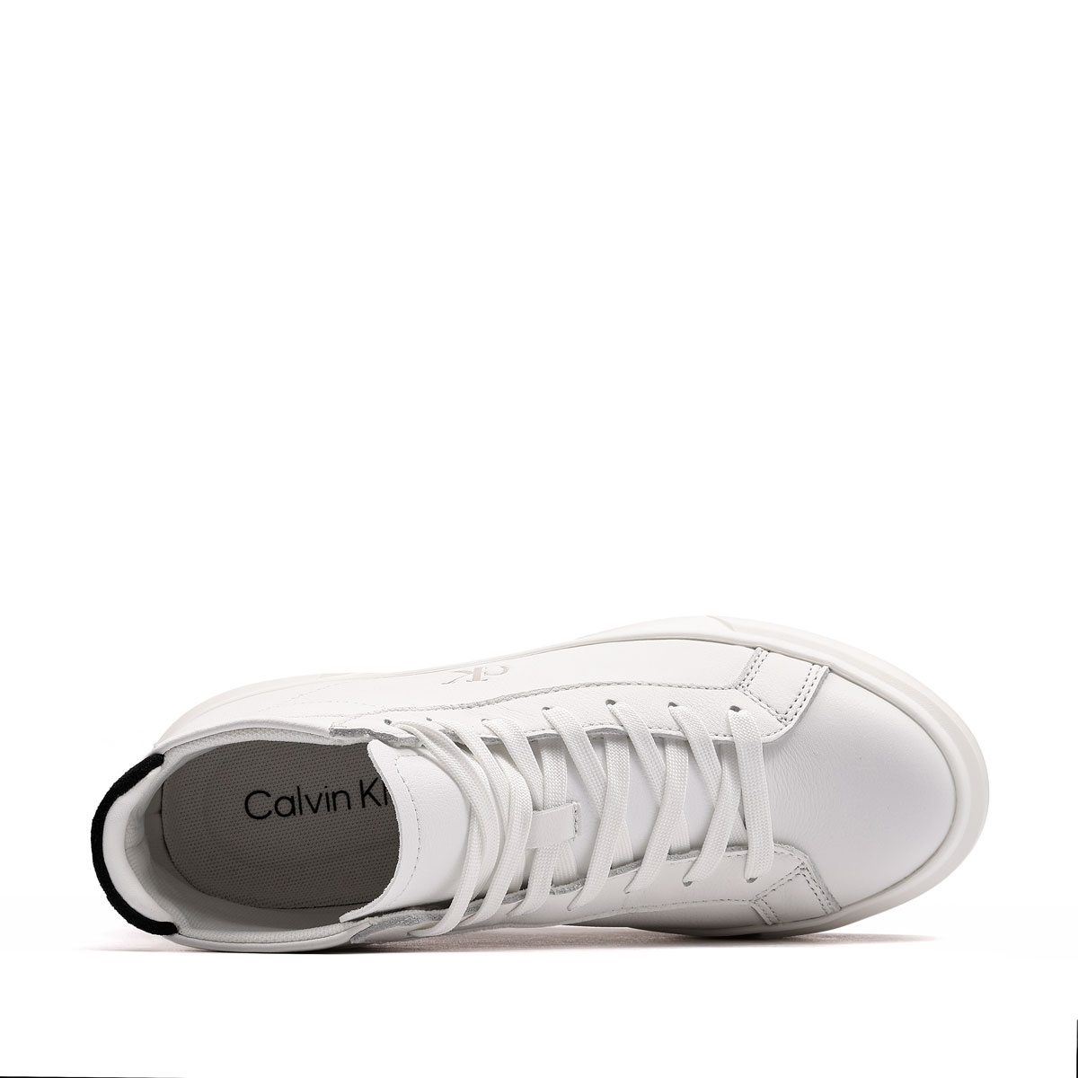 Calvin Klein Basket High Top Mid Leather Mix Дамски кецове YW0YW0194601W