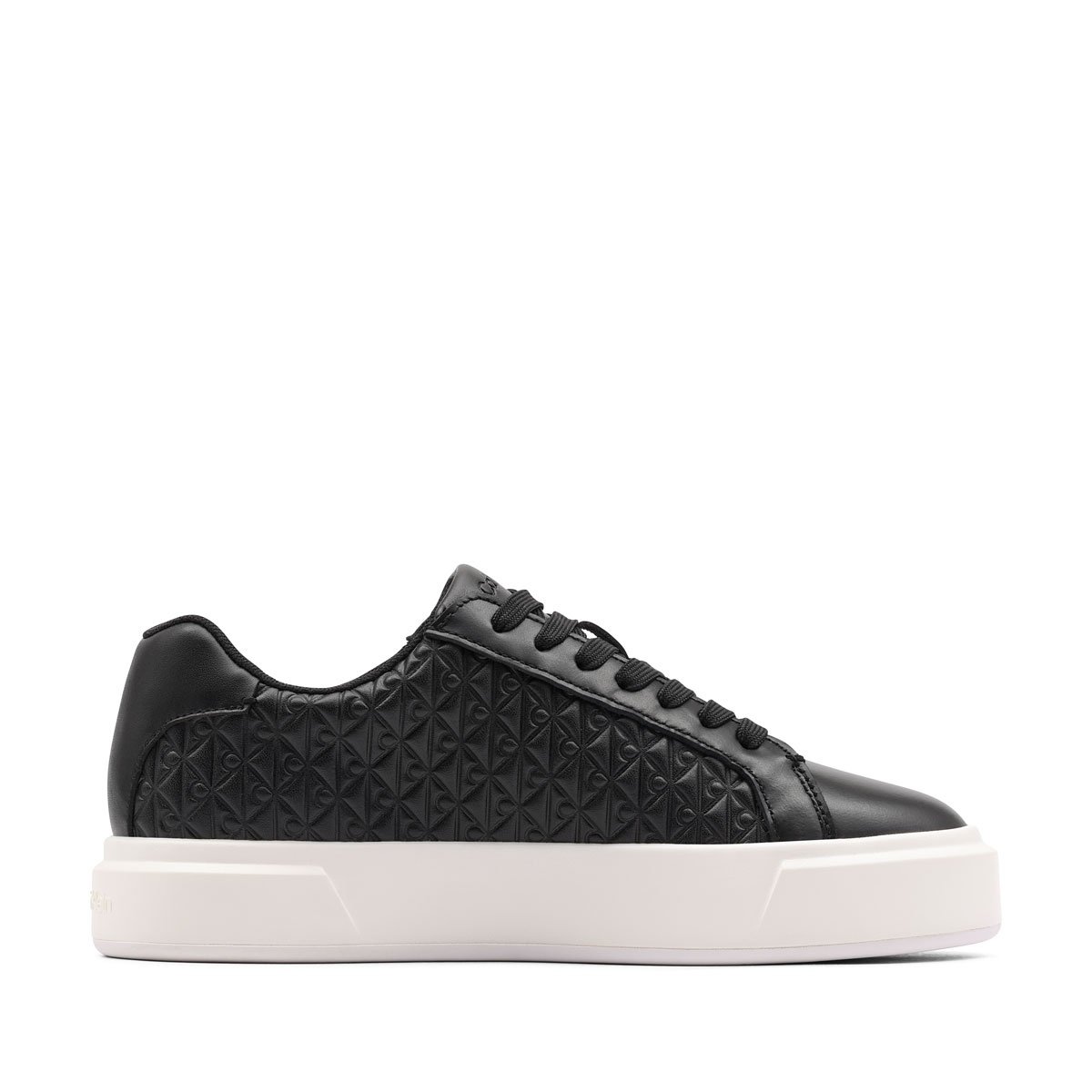 Calvin Klein Basket Lace Up Leather AOP Дамски кецове YW0YW02006BEH