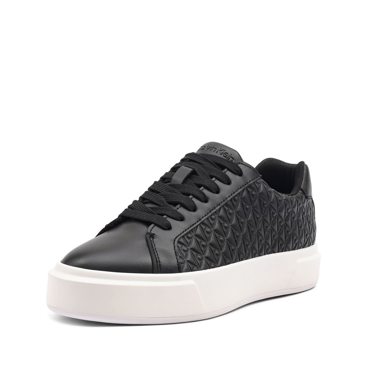 Calvin Klein Basket Lace Up Leather AOP Дамски кецове YW0YW02006BEH