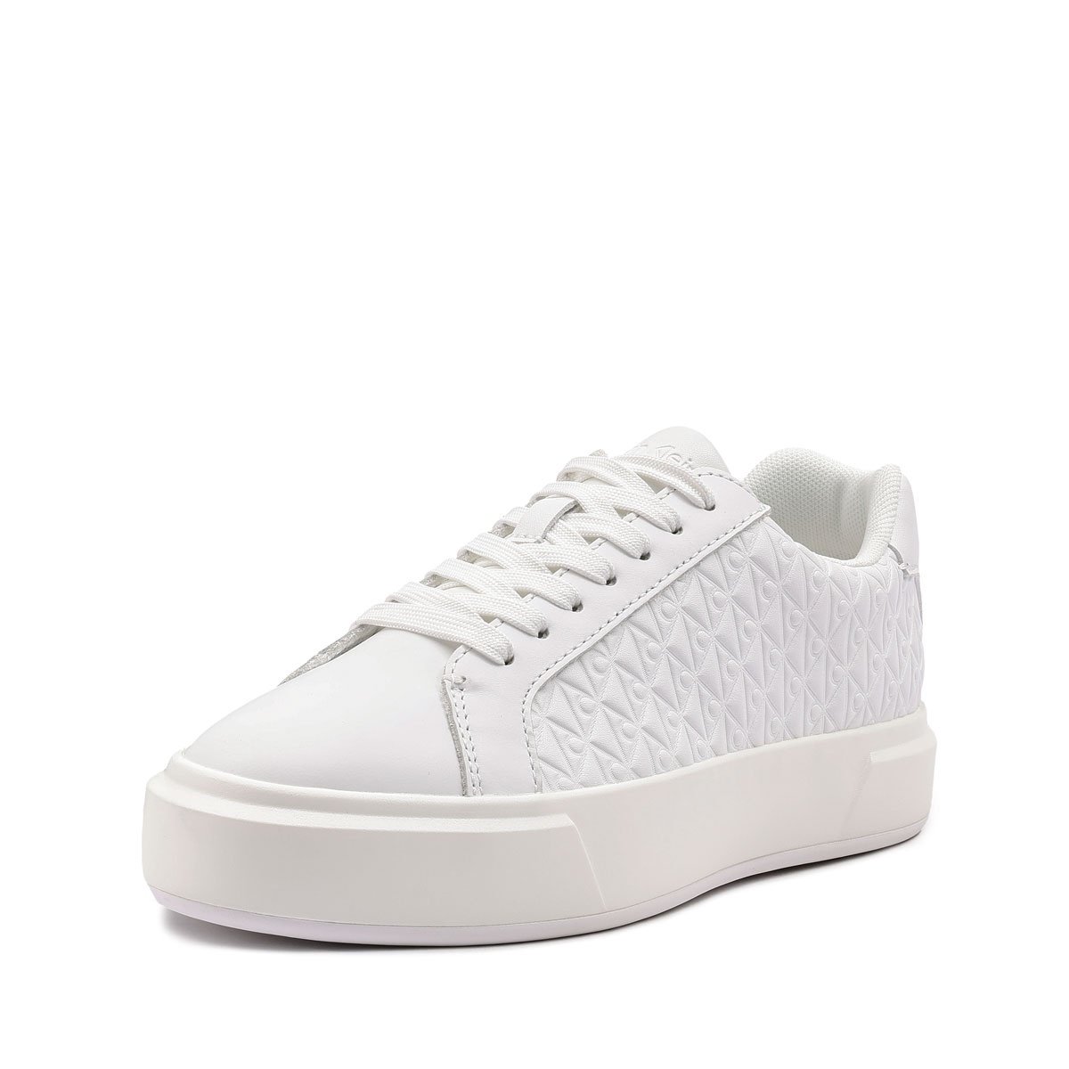 Дамски кецове Calvin Klein Basket Lace Up Leather AOP YW0YW02006YAF Calvin Klein Basket Lace Up Leather AOP Дамски кецове YW0YW02006YAF