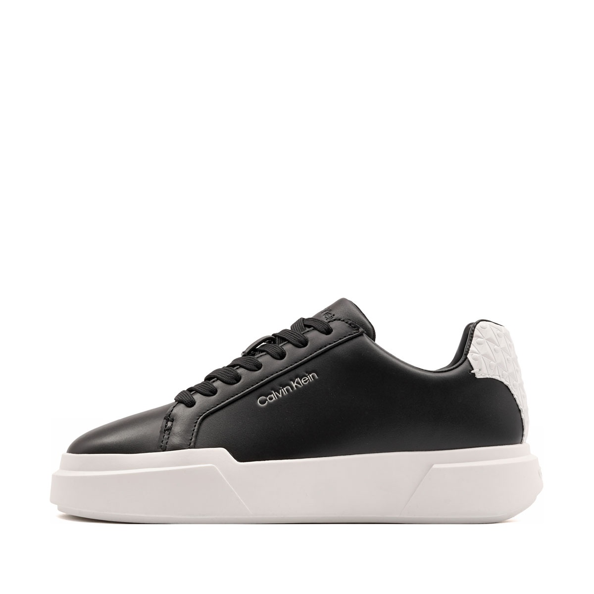 Calvin Klein Chunky Cups LaceUp Leather AOP BT Дамски кецове HW0HW032220GM