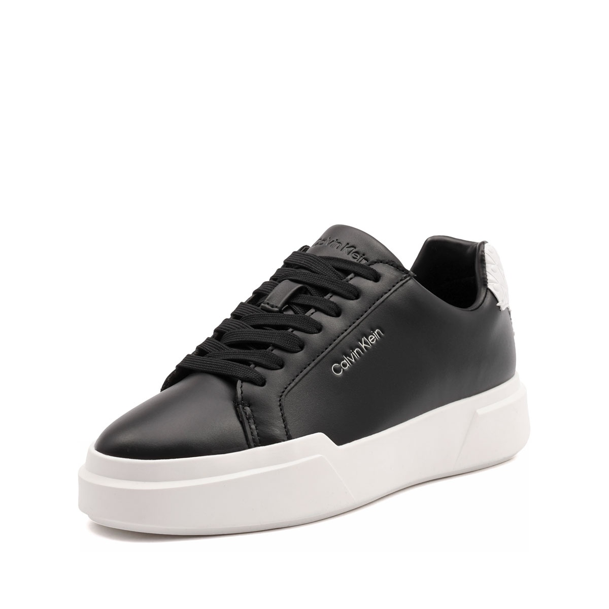 Calvin Klein Chunky Cups LaceUp Leather AOP BT Дамски кецове HW0HW032220GM