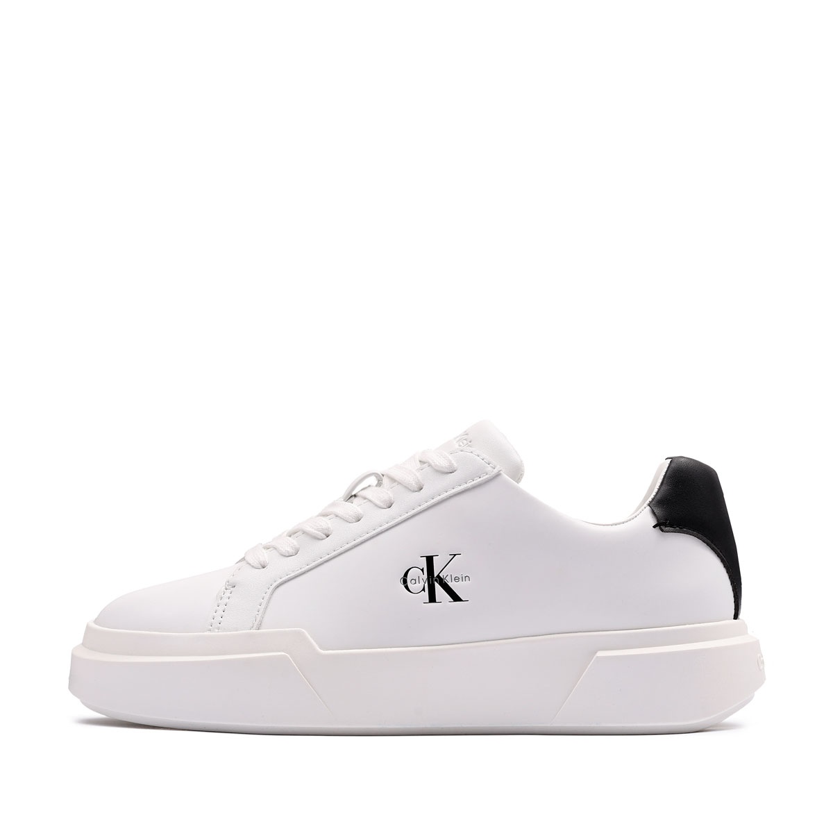 Calvin Klein Chunky Cupsole LaceUp Leather Дамски спортни обувки YW0YW0194706X