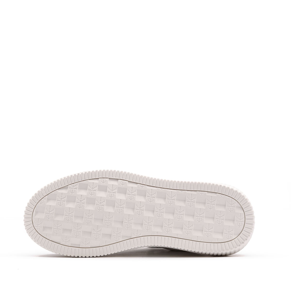 Calvin Klein Chunky Cupsole Leather Silver Дамски кецове YW0YW0187602R