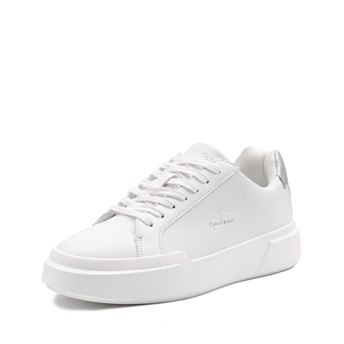 Calvin Klein Chunky Cupsole Met Leather Дамски кецове HW0HW0298805Y