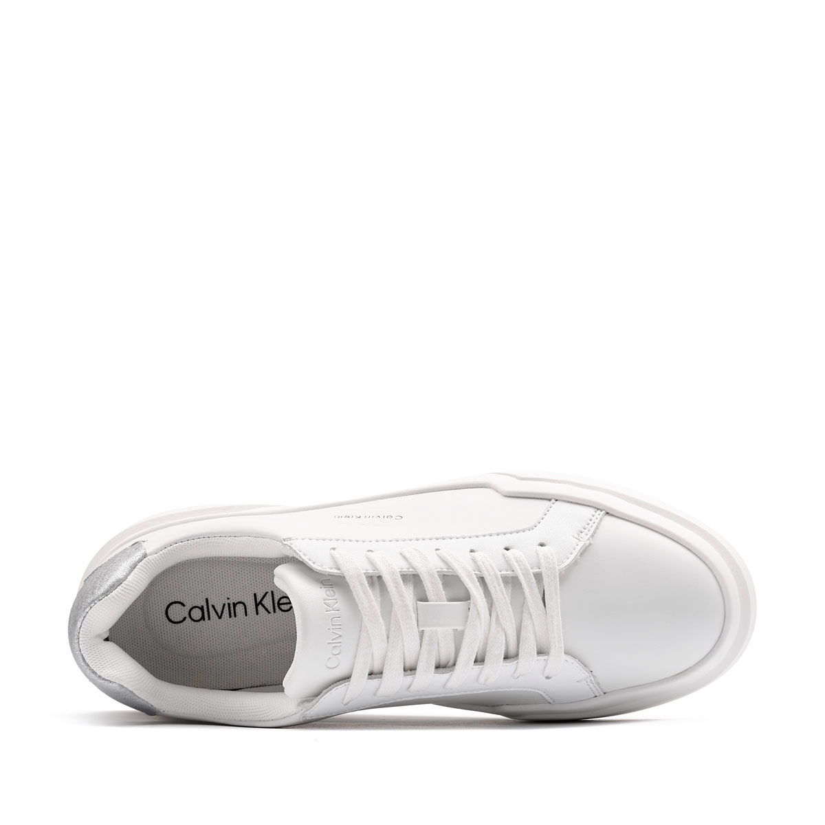 Calvin Klein Chunky Cupsole Met Leather Дамски кецове HW0HW0298805Y
