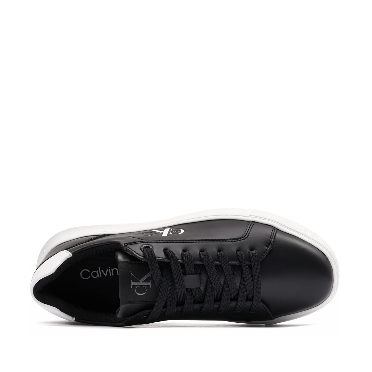 Calvin Klein Chunky Cupsole Mono Leather WN Дамски кецове YW0YW018720GM
