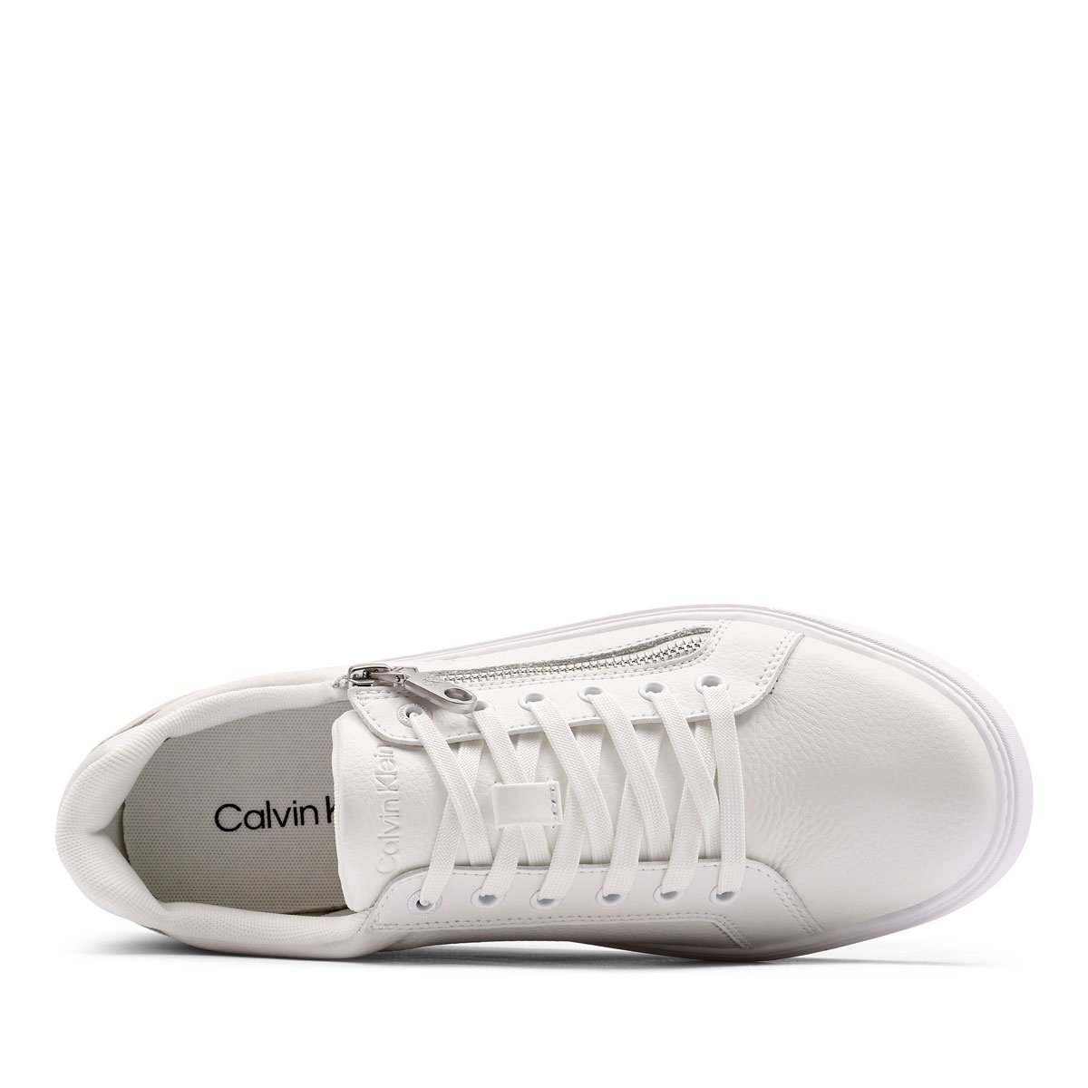 Calvin Klein Classic Cup LaceUp Zip Leather Мъжки кецове YM0YM014370K4