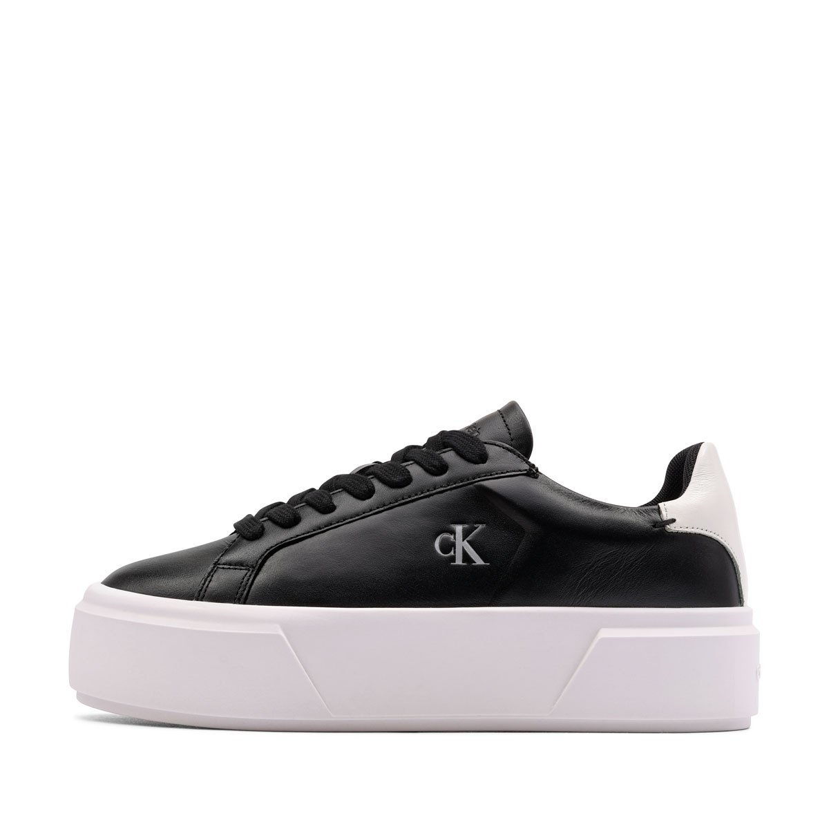 Дамски кецове Calvin Klein Flatform Lace Up Leather MG YW0YW019280GM Calvin Klein Flatform Lace Up Leather MG Дамски кецове YW0YW019280GM