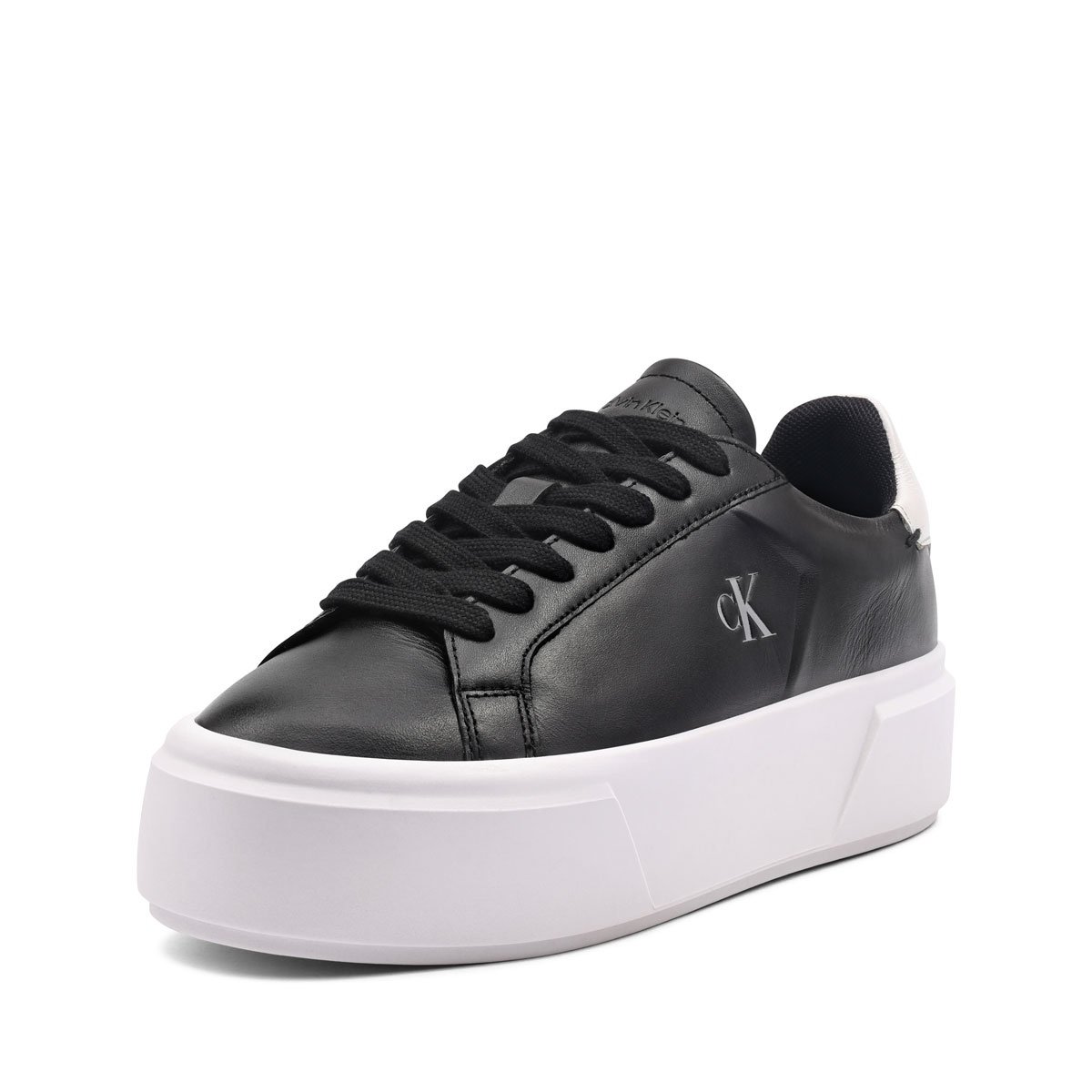 Дамски кецове Calvin Klein Flatform Lace Up Leather MG YW0YW019280GM Calvin Klein Flatform Lace Up Leather MG Дамски кецове YW0YW019280GM