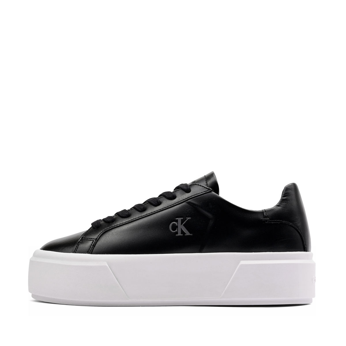 Calvin Klein Flatform LaceUp Leather Дамски кецове YW0YW01928BEH