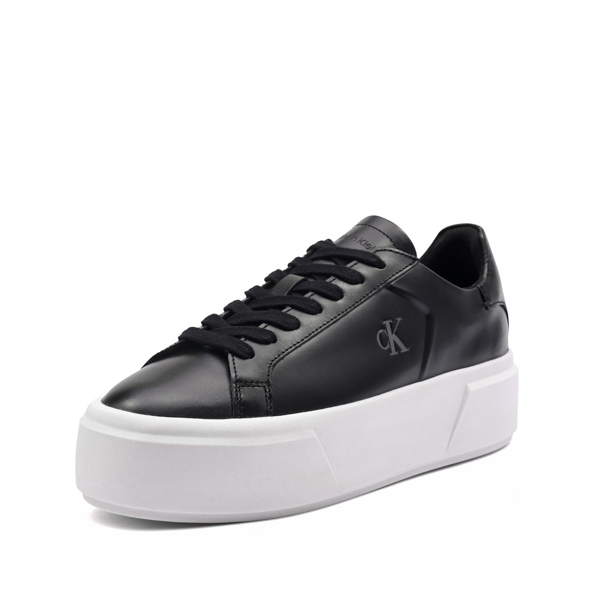 Calvin Klein Flatform LaceUp Leather Дамски кецове YW0YW01928BEH