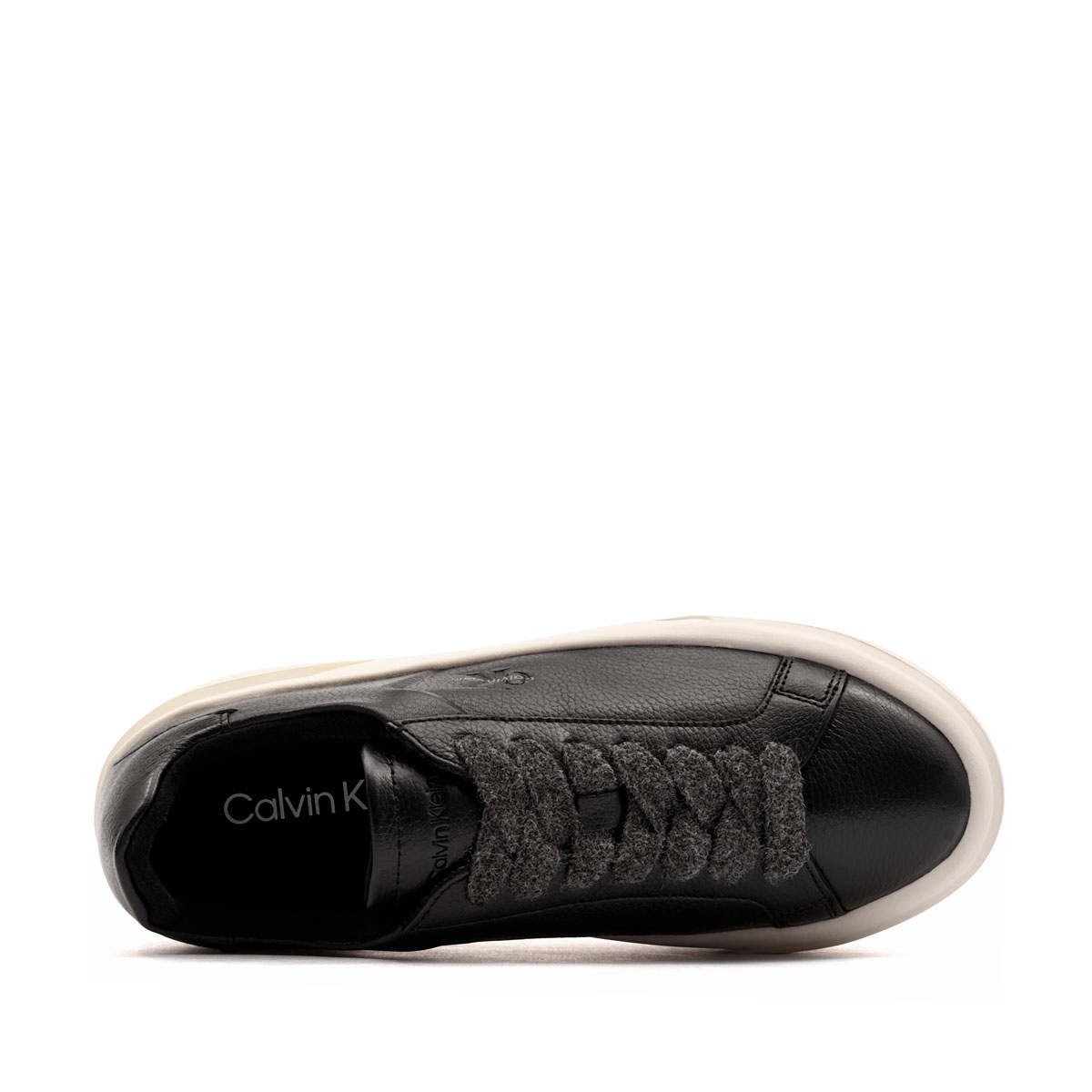 Calvin Klein Flatform LaceUp Leather WL Дамски кецове HW0HW032290GN