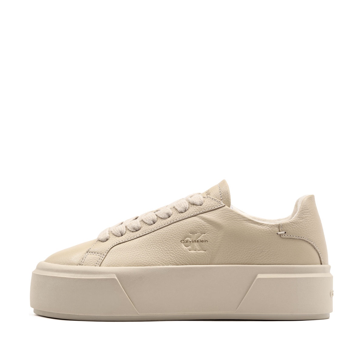Calvin Klein Flatform LaceUp Leather WL Дамски кецове HW0HW03229ACG