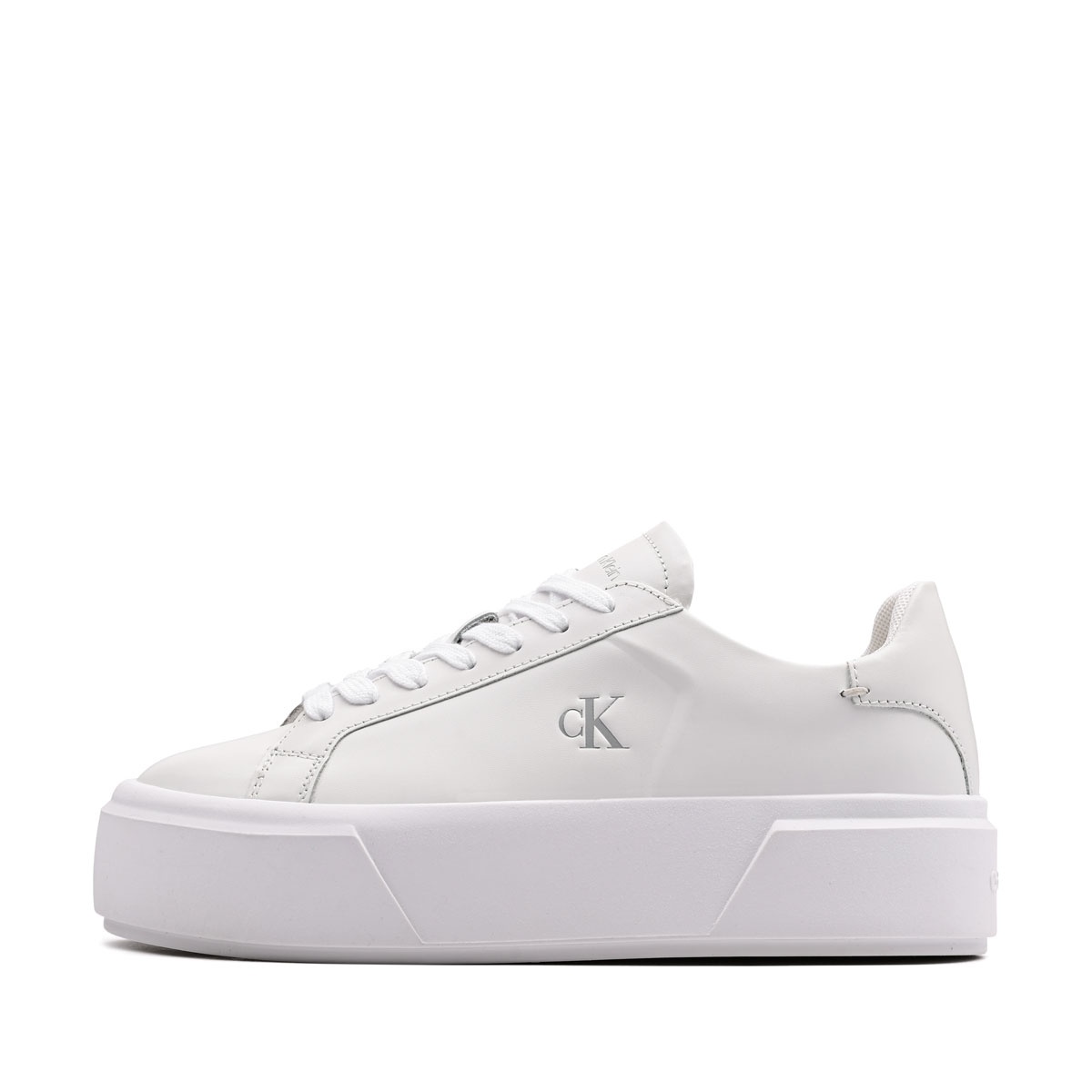 Calvin Klein Flatform LaceUp Leather Дамски кецове YW0YW019280K4