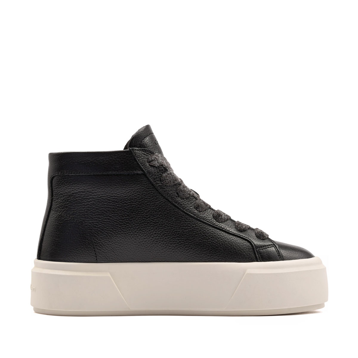 Calvin Klein Flatform Mid LaceUp Leather Дамски кецове HW0HW032300GN