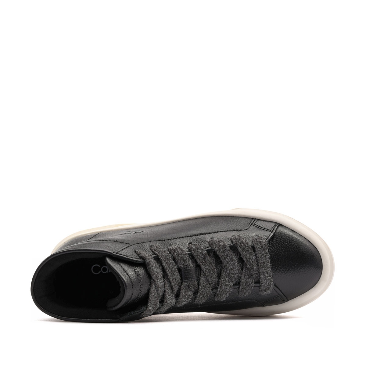 Calvin Klein Flatform Mid LaceUp Leather Дамски кецове HW0HW032300GN
