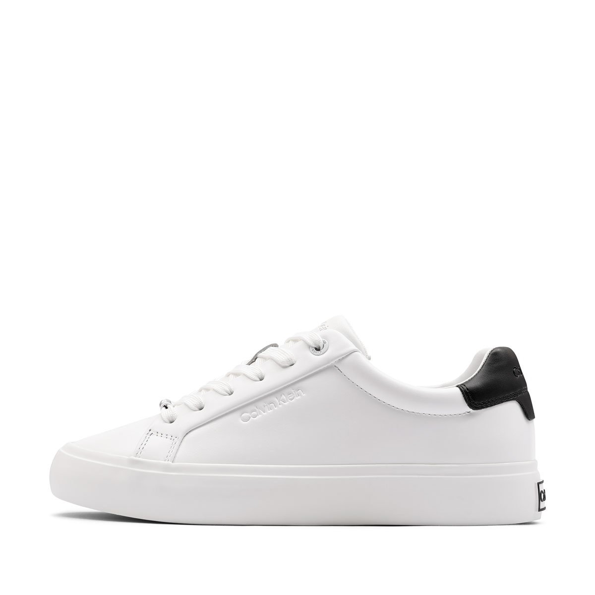 Дамски кецове Calvin Klein Lace-Up Sneaker Leather CK HW0HW0267301W Calvin Klein Lace-Up Sneaker Leather CK Дамски кецове HW0HW0267301W
