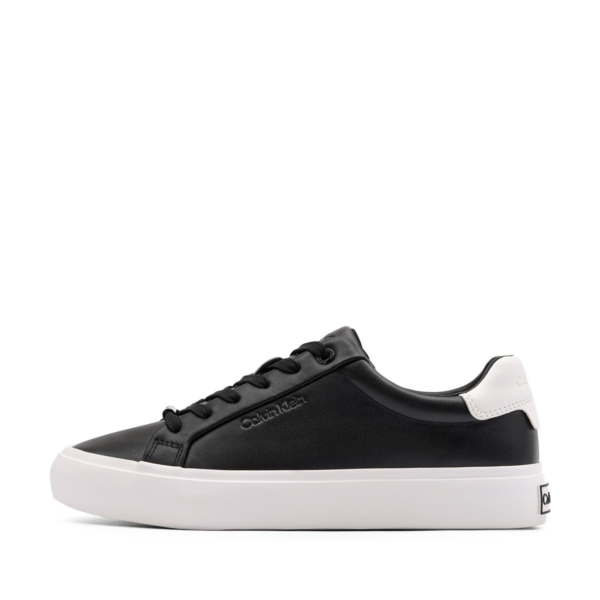 Calvin Klein Lace-Up Sneaker Leather CK Дамски кецове HW0HW026730GM