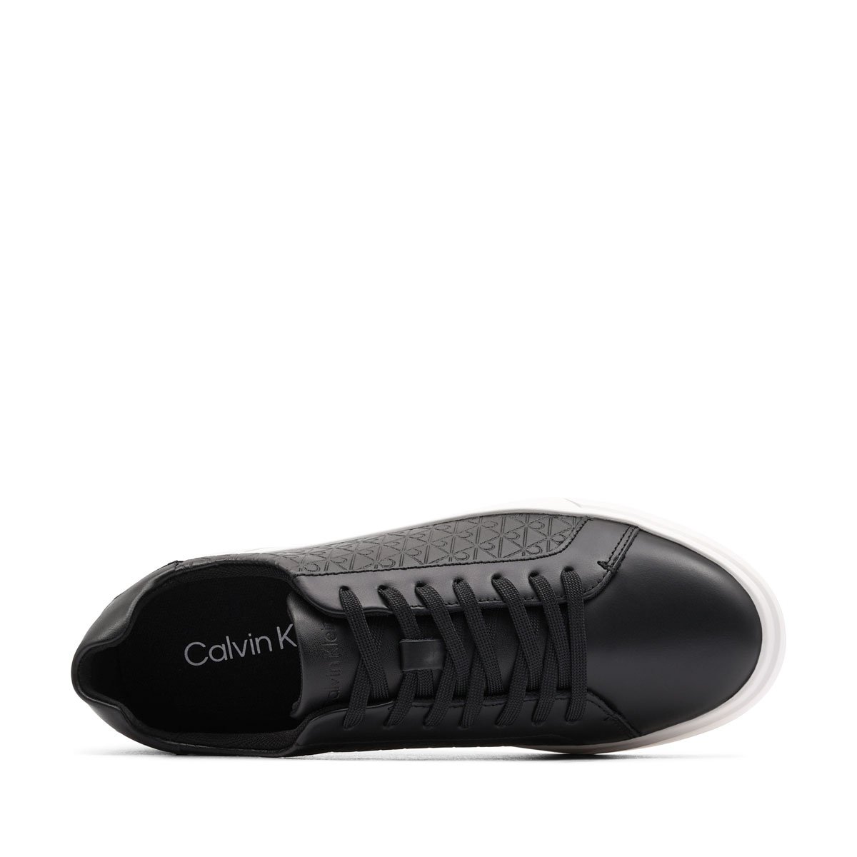Calvin Klein Low Pro Cups Lace Up Leather Aop Дамски кецове HW0HW02817BEH