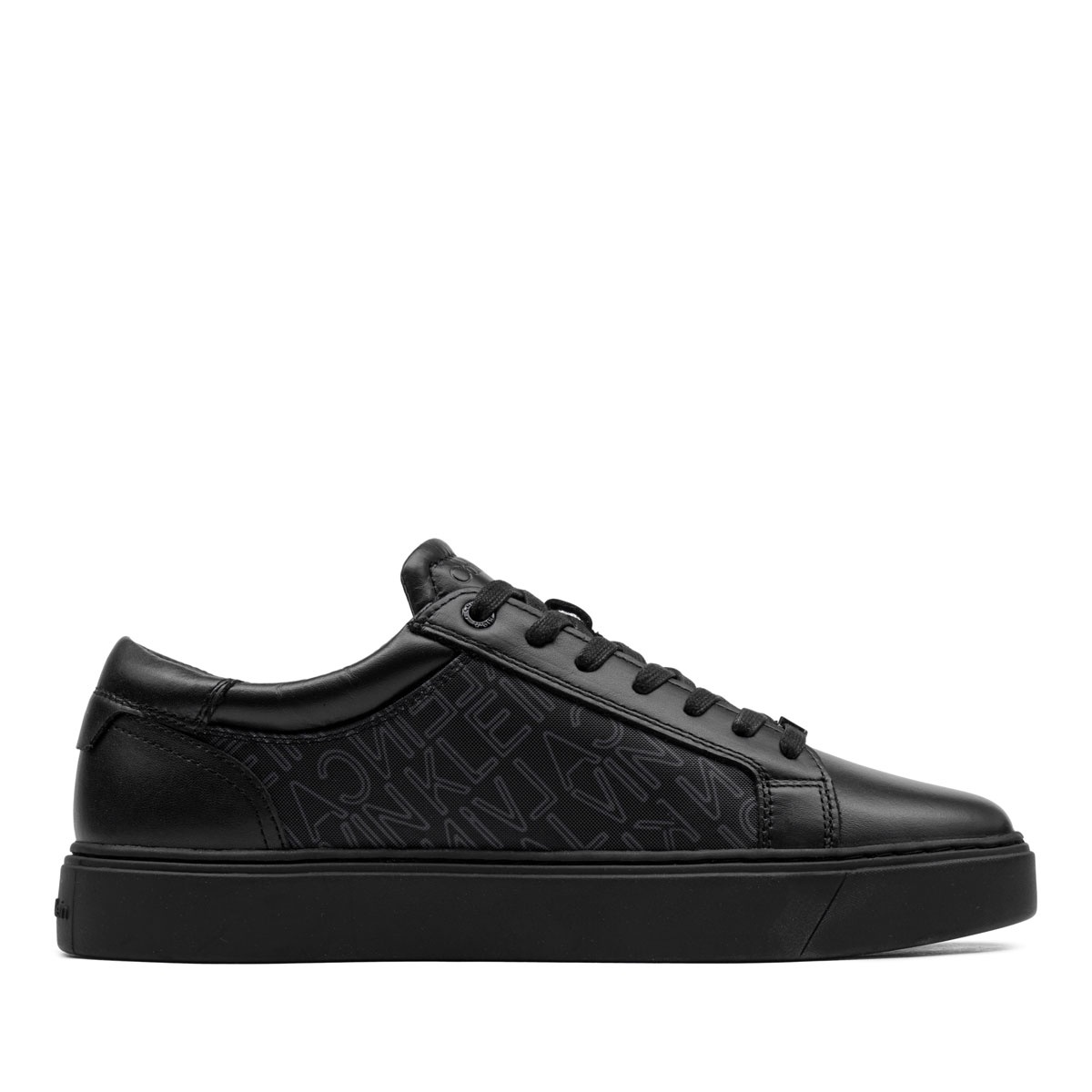 Мъжки кецове Calvin Klein Low Top Lace Up WZip Mono HM0HM010590GK Calvin Klein Low Top Lace Up WZip Mono Мъжки кецове HM0HM010590GK