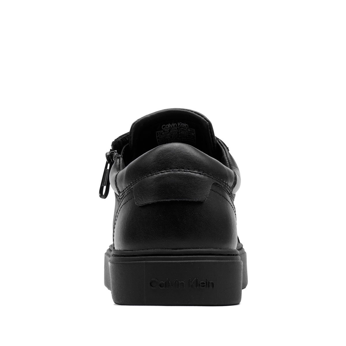 Мъжки кецове Calvin Klein Low Top Lace Up WZip Mono HM0HM010590GK Calvin Klein Low Top Lace Up WZip Mono Мъжки кецове HM0HM010590GK