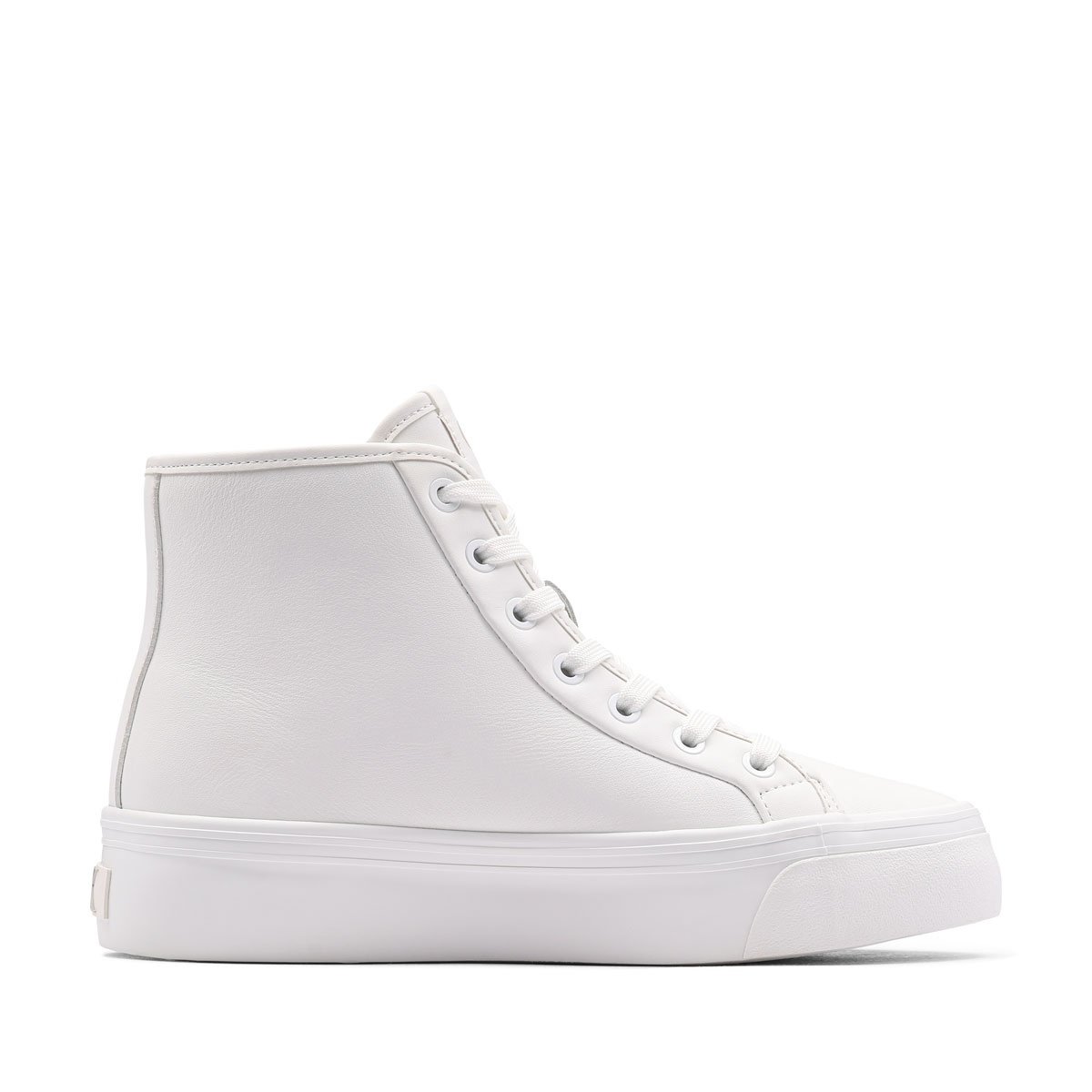 Дамски кецове Calvin Klein Vulc Flatf High Top Leather CK YW0YW019780K4 Calvin Klein Vulc Flatf High Top Leather CK Дамски кецове YW0YW019780K4
