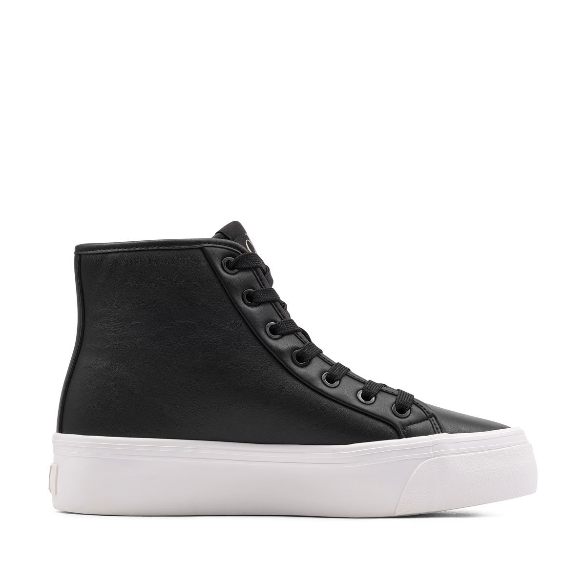 Calvin Klein Vulc Flatf High Top Leather CK Дамски кецове YW0YW01978BEH