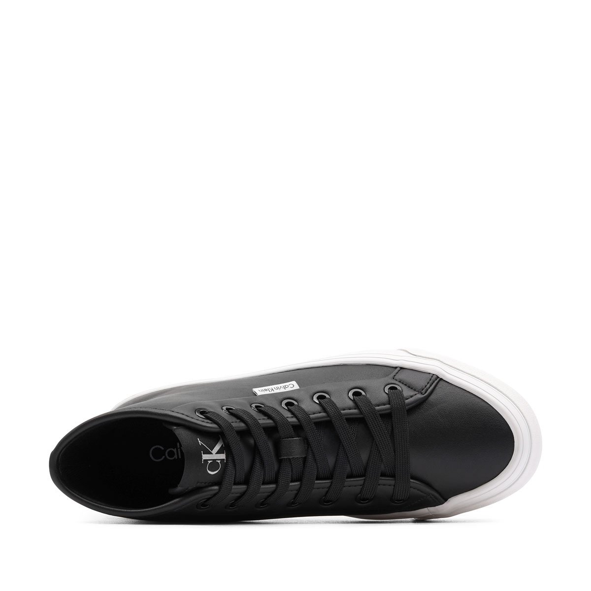Calvin Klein Vulc Flatf High Top Leather CK Дамски кецове YW0YW01978BEH