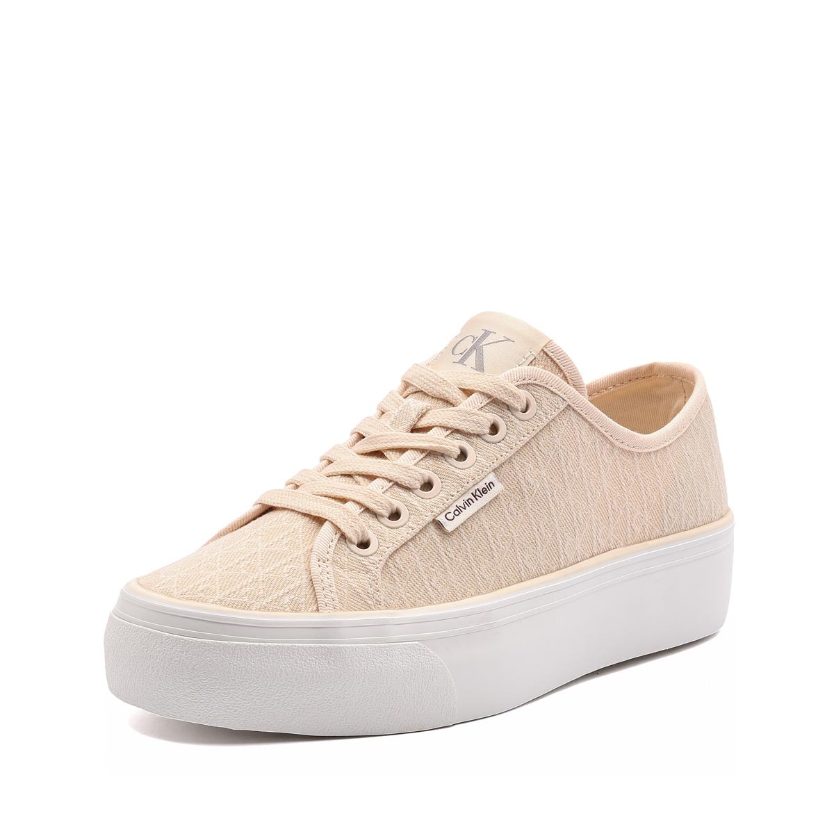 Calvin Klein Vulc Flatf LaceUp Jaq AOP Дамски кецове HW0HW032650LX
