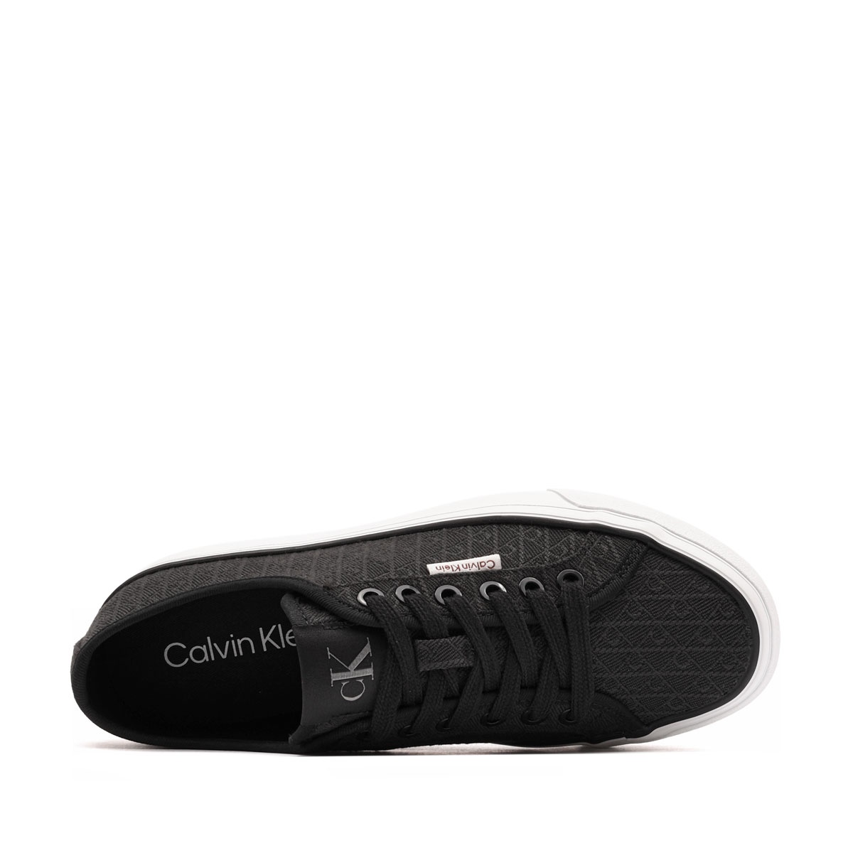Calvin Klein Vulc Flatf LaceUp Jaq AOP Дамски кецове HW0HW03265BEH