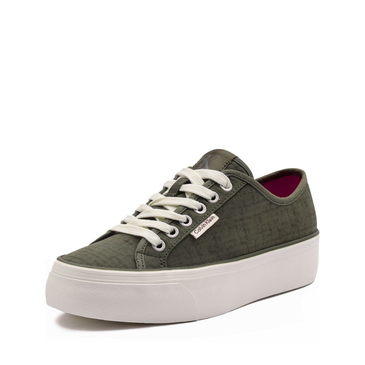 Calvin Klein Vulc Flatf LaceUp Ripstop Дамски кецове HW0HW0297002Q