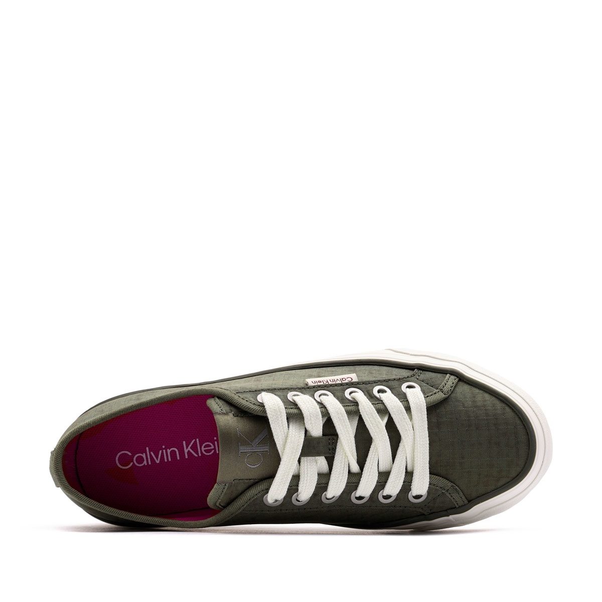 Calvin Klein Vulc Flatf LaceUp Ripstop Дамски кецове HW0HW0297002Q