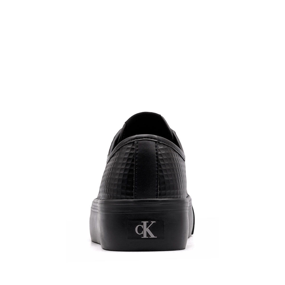 Calvin Klein Vulc Flatf LaceUp Text Leather Дамски кецове HW0HW029720GJ