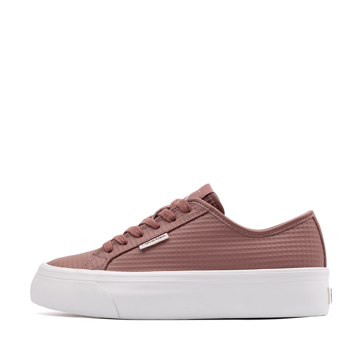 Calvin Klein Vulc Flatf LaceUp Text Leather Дамски кецове HW0HW02972VFA