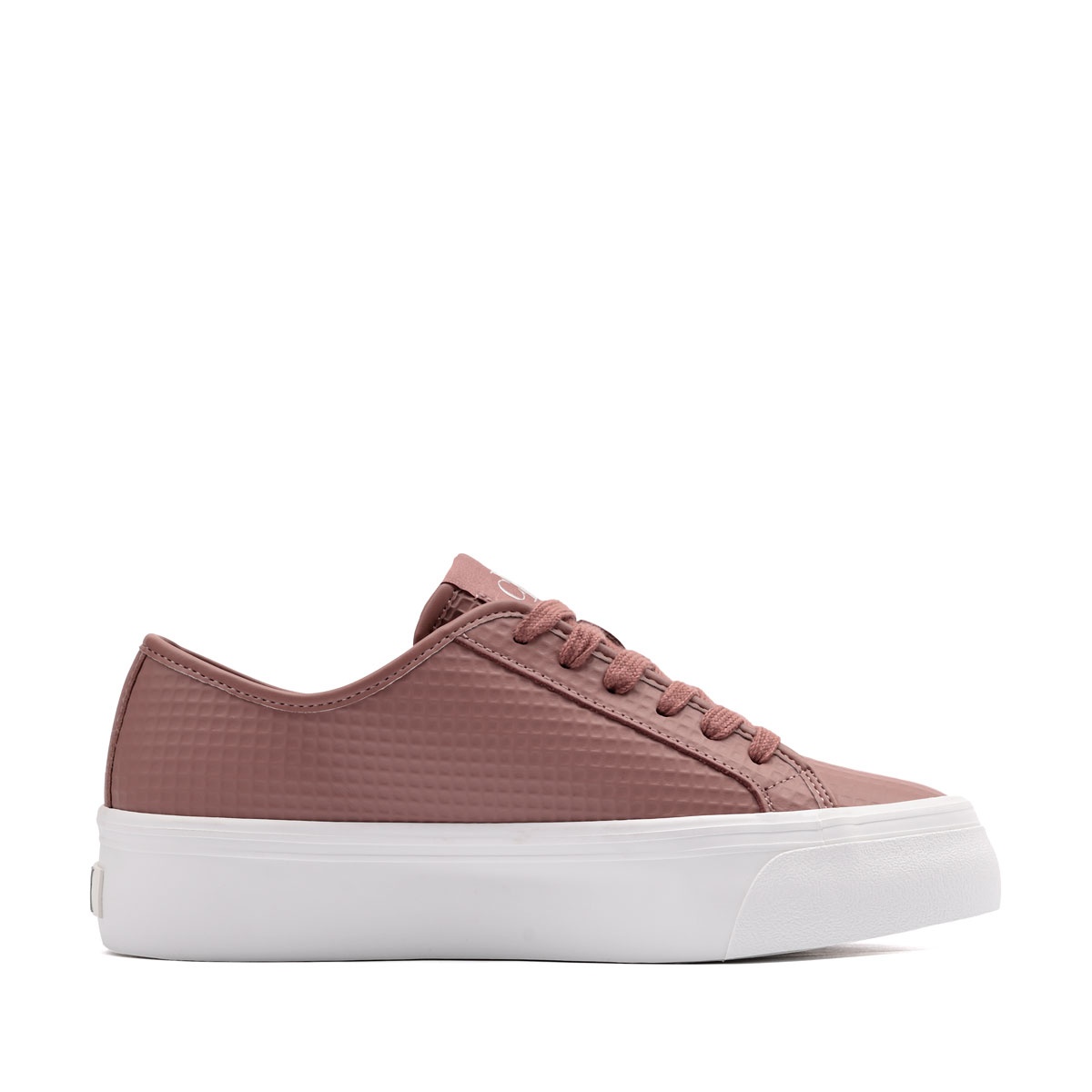 Calvin Klein Vulc Flatf LaceUp Text Leather Дамски кецове HW0HW02972VFA